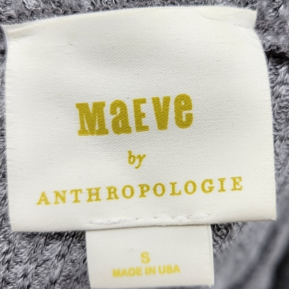 Anthropologie Womens Sunday Grey Cowl Neck Lazy Comfy Sweater Size XS - Picture 6 of 10